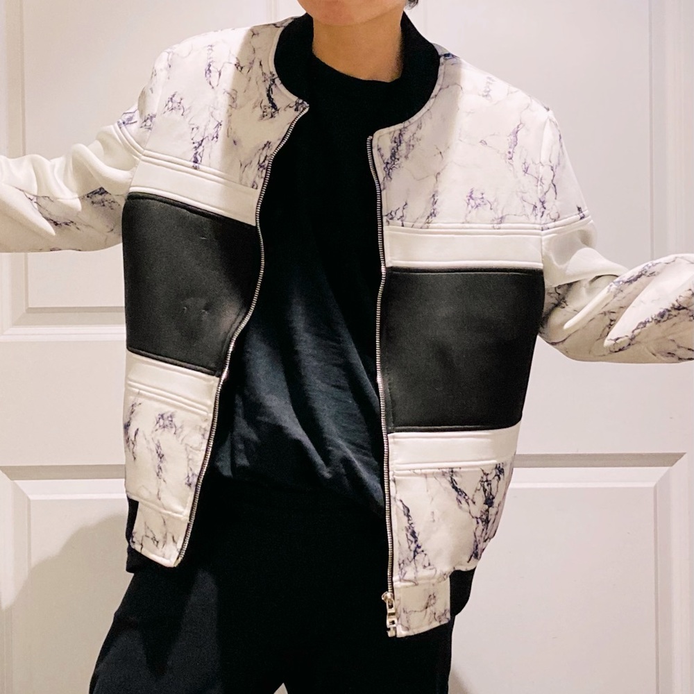 St. Eternal Neoprene Bomber Jacket